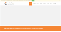 Desktop Screenshot of multiofficeservice.it